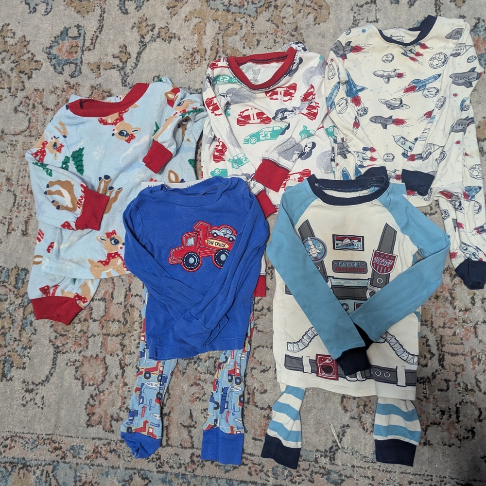 Kids' Pajama Set with Fun Prints
